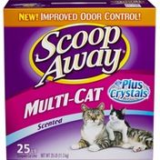 Scoop Away Blended Clumping Cat Litter, Plus Crystals