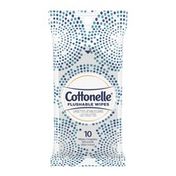 Cottonelle Flushable Wet Wipes Individually Wrapped Pack