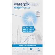 Waterpik Water Flosser, Cordless Express, Modern White
