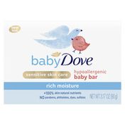 Dove Baby Soap Bar Rich Moisture