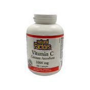 Natural Factors 1000 mg Vitamin C Calcium Ascorbate Capsules