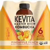 KeVita Kombucha, Pineapple Peach