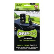 GripGo Universal Car Phone Mount