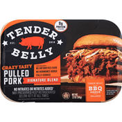 Tender Belly Pulled Pork, Fully Cooked, Signature Blend