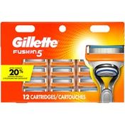 Gillette Fusion Fusion5 Men's Razor Blades, 12 Blade Refills