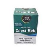 Best Choice Medicated Chest Rub