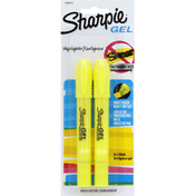 Sharpie Gel Highlighters, Fluorescent Yellow