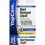 TopCare Wart Remover Liquid, Maximum Strength