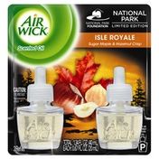 Air Wick Scented Oil Refill Twin Isle Sugar Maple & Hazelnut Crisp