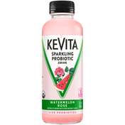 KeVita Watermelon Rose Sparkling Probiotic Drink