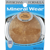 Physicians Formula Face Powder, Talc-Free Mineral, Bronzer 3837, SPF 16