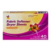 SB Fabric Softener Dryer Sheets Island Breeze - 40 CT