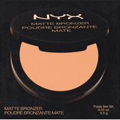 NYX Professional Makeup Matte Bronzer, Light MBB01