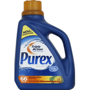 Purex Detergent, Triple Action, Original Fresh