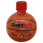 Sportastic Sports Drink, Basketball, Fruit Punch