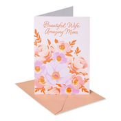 American Greetings Mother's Day Card for Wife (Floral)
