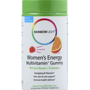Rainbow Light Energy Multivitamin Gummy, Women's, Orange Zest Flavor, Gummies