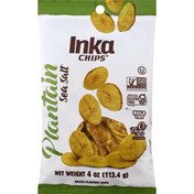 Inka Crops Plantain Chips, Sea Salt