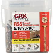 GRK Fasteners Screws, Rugged Structural