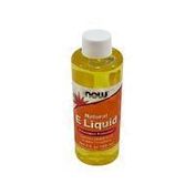 Now Natural E Contains D-alpha Tocopherol 54,600 Iu Antioxidant Protection Dietary Supplement Liquid