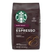 Starbucks Espresso Roast Dark Roast Ground