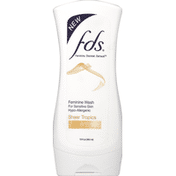 fds Feminine Wash, For Sensitive Skin, Sheer Tropics
