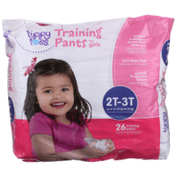 Tippy Toes Training Pants For Girls, 2T-3T Up To 34 Lb