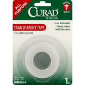 CURAD Transparent Tape, 1 Inch