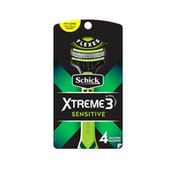 Schick Xtreme 3 Sensitive Skin Men's Triple Blade Disposable Razor