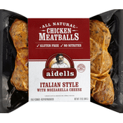 Aidells Chicken Meatballs Italian Style With Mozzarella Cheese