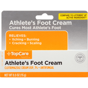TopCare Athlete'S Foot Clotrimazole Usp, 1% Antifungal Cream