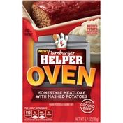 Betty Crocker Oven Homestyle Meatloaf with Mashed Potatoes Hamburger Helper