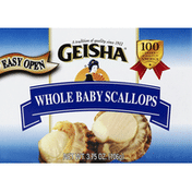 Geisha Scallops, Whole Baby