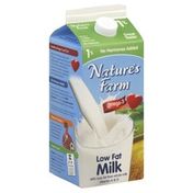 Nature's Farm Milk, Low Fat, 1% Milkfat