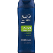 Suave Professionals Men 2-in-1 Shampoo + Conditioner Alpine Fresh