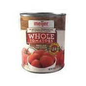 Meijer Low Sodium Whole Peeled Tomatoes