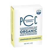 PCC Lemongrass Charcoal Cleansing Body Bar