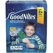 GoodNites Boy's Small/Medium Bedtime Underwear