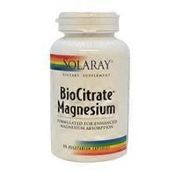 Solaray Biocitrate Magnesium