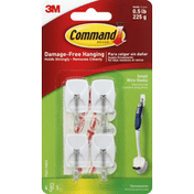 3M Command Hooks, Homewares, Wire, Small