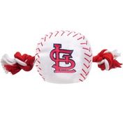 Pets First MLB St. Louis Cardinals Nylon Baseball Rope Dog Toy