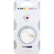 PopSockets Phone Grip & Stand, Gold Lutz Marble