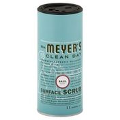 Mrs. Meyer's Clean Day Surface Scrub, Basil Scent