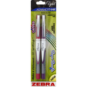 Zebra Pen, Bold Point (1.2 mm), Assorted Ink