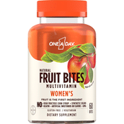 One A Day Multivitamin, Natural, Fruit Bites, Women's