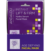 Andalou Naturals Facial Mask, Hydro Serum, Lift & Firm, Instant