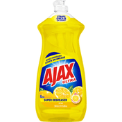 Ajax Dish Liquid, Lemon, Super Degreaser