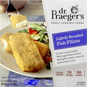 Dr. Praeger's Fish Fillets, Lightly Breaded