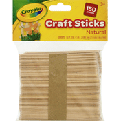 Crayola Craft Sticks, Natural