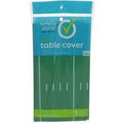 Simply Done Plastic Table Cover, Football Field